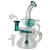 Quad Arm Double Inline Recycler Water Pipe