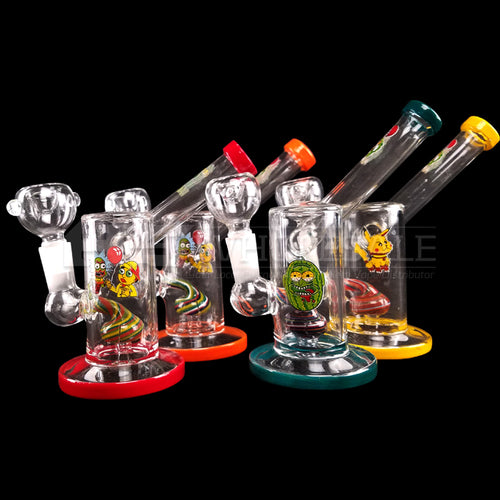 6" Decal Work Side Car Water Pipe